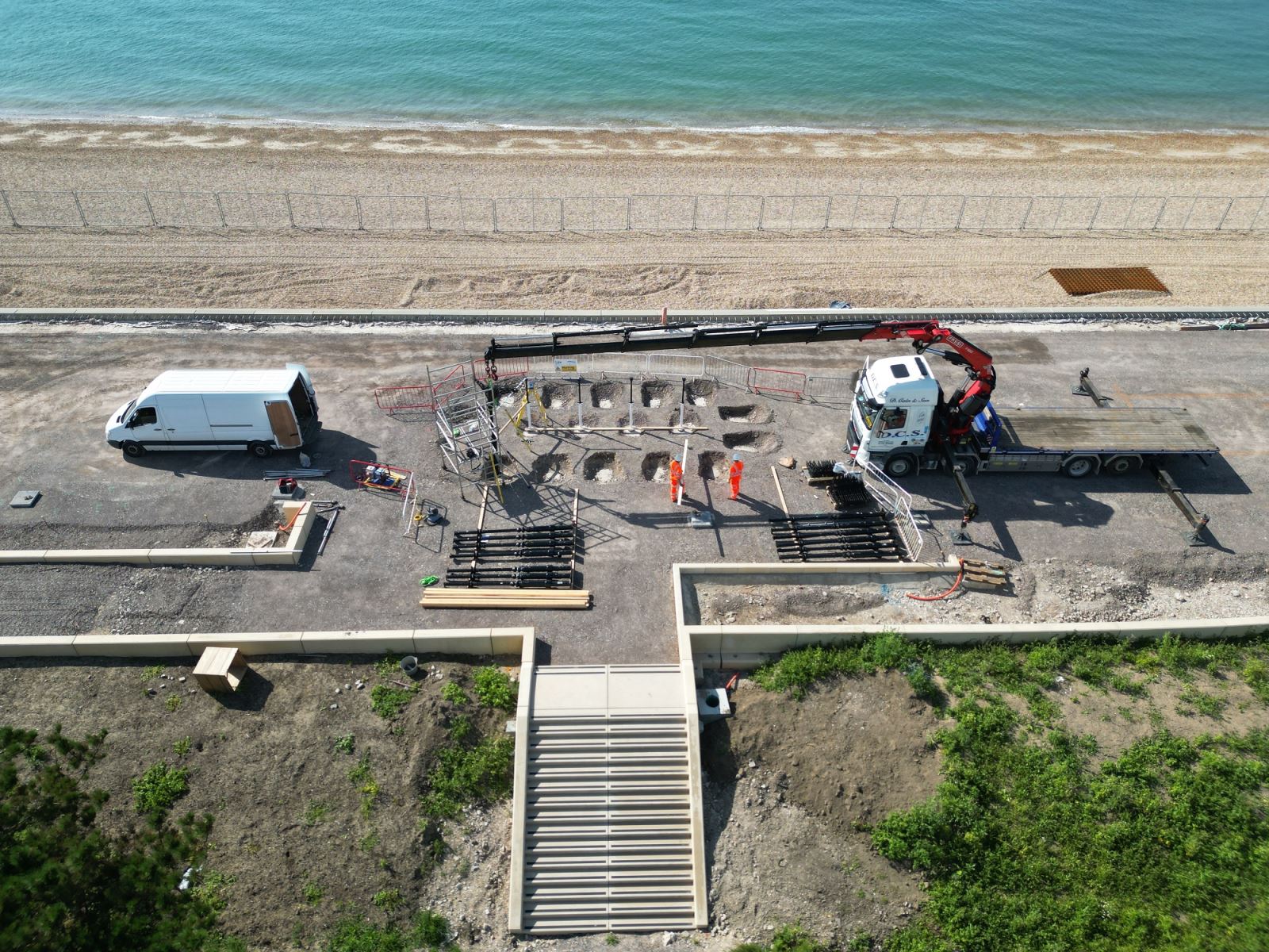 Shelters being removed from Southsea Seafront